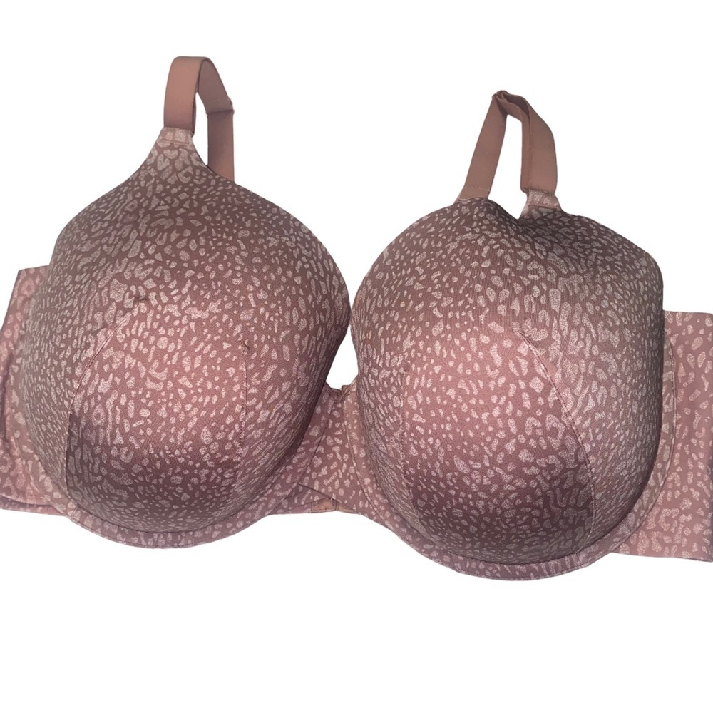 Cacique full coverage underwire bra animal print 42F